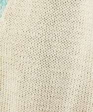 GJSDD01220 Jocomomola(ホコモモラ) Nide de pajaro ファンシーヤーンニットカーディガン アイボリー