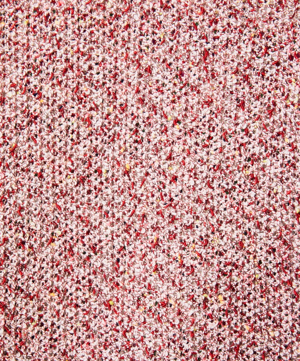 GJSDE31200 Jocomomola(ホコモモラ) カラーネップニットカーディガン レッド