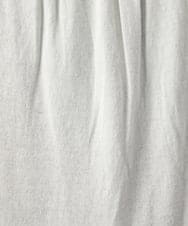 GJSGD30180 Jocomomola(ホコモモラ) 【接触冷感】天竺編みクルーネックカーディガン ライトグレー