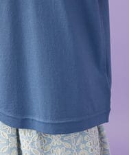 GJSGD50220 Jocomomola(ホコモモラ) Lago サマーニット シアーカーディガン ブルー