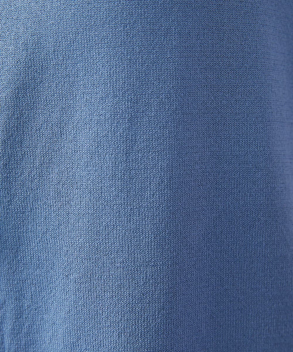 GJSGD50220 Jocomomola(ホコモモラ) Lago サマーニット シアーカーディガン ブルー