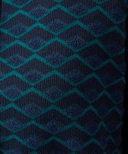 GJSGD71220 Jocomomola(ホコモモラ) Pensamiento ニットドッキングカーディガン ブラック