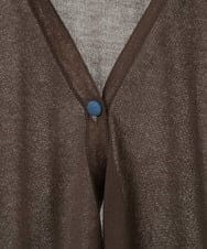 GJSHS31170 Jocomomola(ホコモモラ) 刺繍トッパーカーディガン オレンジ