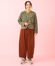 GJTAA35290 Jocomomola(ホコモモラ) Baldosa ジャカードノーカラージャケット レッド系