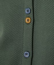 GJTAE37220 Jocomomola(ホコモモラ) Florecer フラワー刺繍カットソーカーディガン グリーン