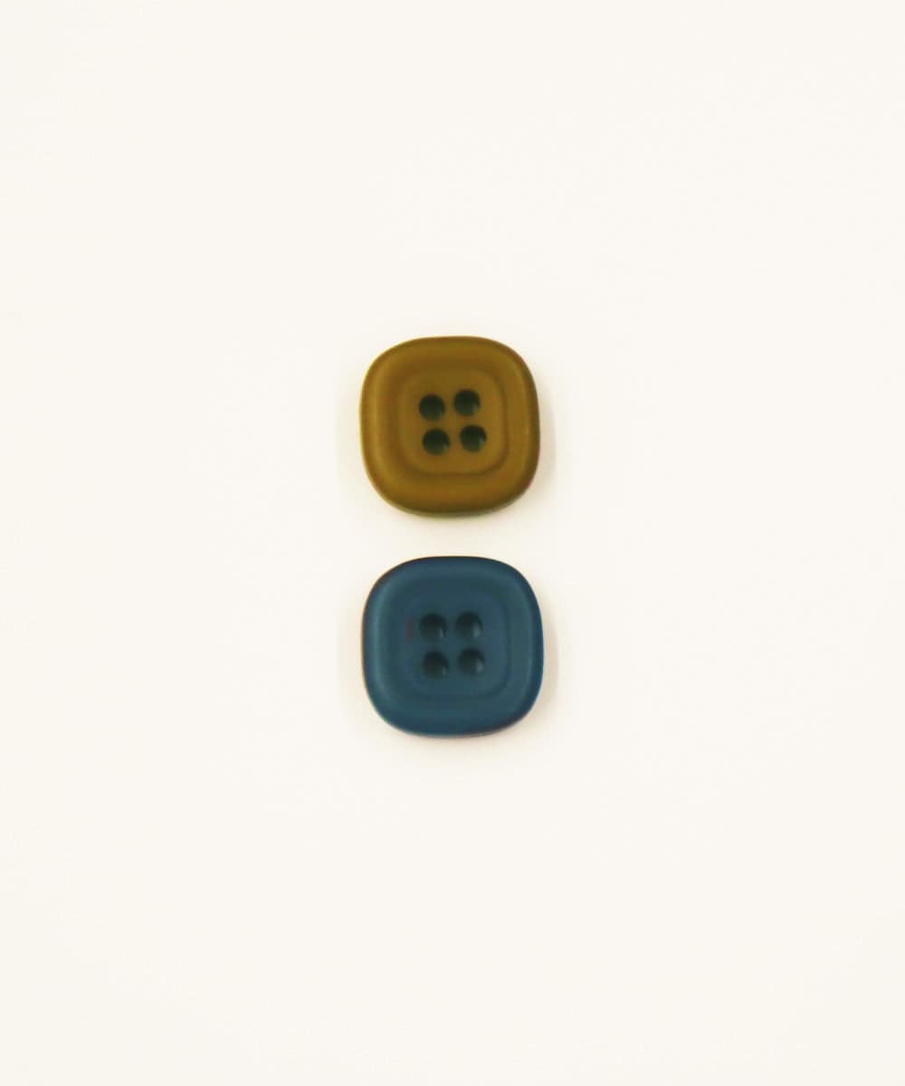 GJTAE37220 Jocomomola(ホコモモラ) 【早割10%OFF】フラワー刺繍カットソーカーディガン グリーン