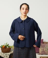 GJTCD51280 Jocomomola(ホコモモラ) ポンチストレッチジャケット ネイビー