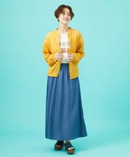 GJTDB40200 Jocomomola(ホコモモラ) Peguena flor フラワーレースブルゾン アイボリー