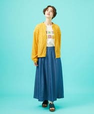 GJTDB40200 Jocomomola(ホコモモラ) Peguena flor フラワーレースブルゾン アイボリー