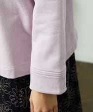 GJTDD01220 Jocomomola(ホコモモラ) Palominos flor フラワーアップリケカーディガン ピンク