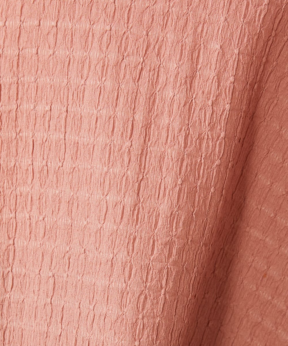 GJTDE40180 Jocomomola(ホコモモラ) Techos ボタン付きシャーリングパーカー ピンク