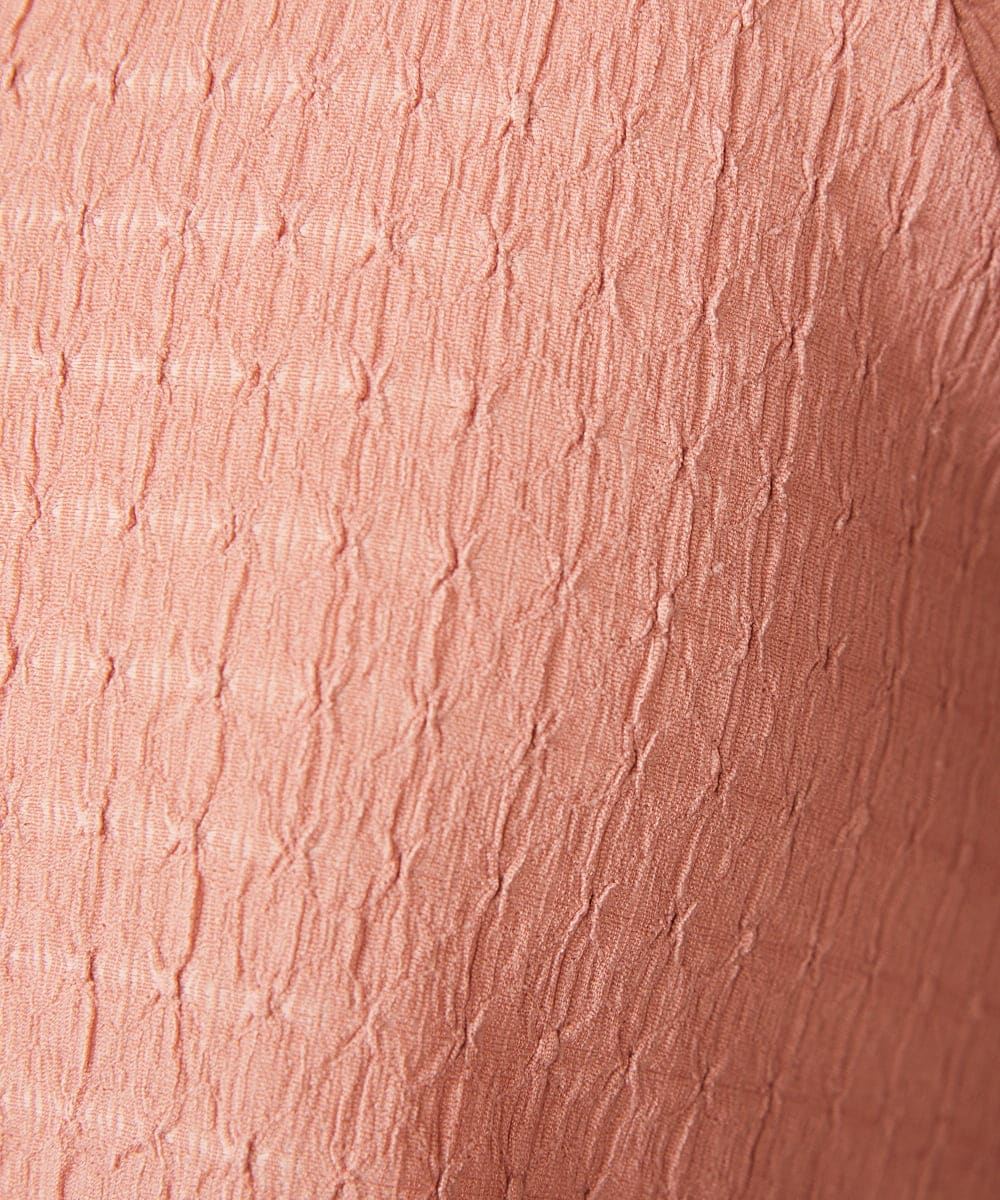 GJTDE40180 Jocomomola(ホコモモラ) Techos ボタン付きシャーリングパーカー ピンク