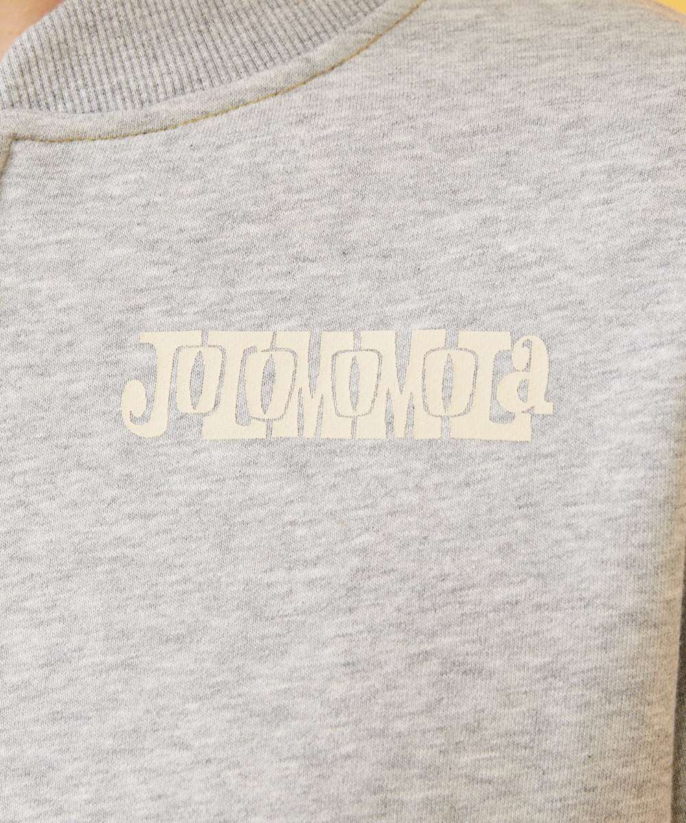 GJTDW43160 Jocomomola(ホコモモラ) Joco ロゴスエットジャケット アイボリー