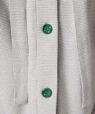 GJTFD02220 Jocomomola(ホコモモラ) Aventura アニマルアップリケパーカー ライトグレー