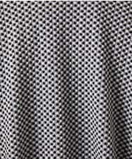 GJTFD35200 Jocomomola(ホコモモラ) ギンガムチェック カットソーカーディガン ブラック