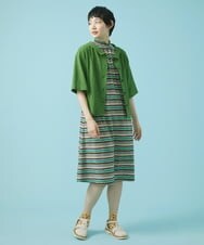 GJTHS33160 Jocomomola(ホコモモラ) Dentado レース カットソーブラウス ピンク