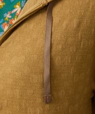 GJTJB40220 Jocomomola(ホコモモラ) Nube ジャカードジップパーカー グリーン
