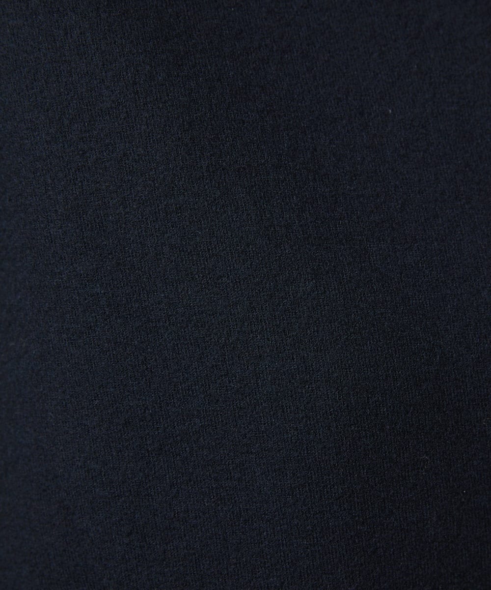 GJTLA51290 Jocomomola(ホコモモラ) 圧縮W天竺ショートジャケット ブラック