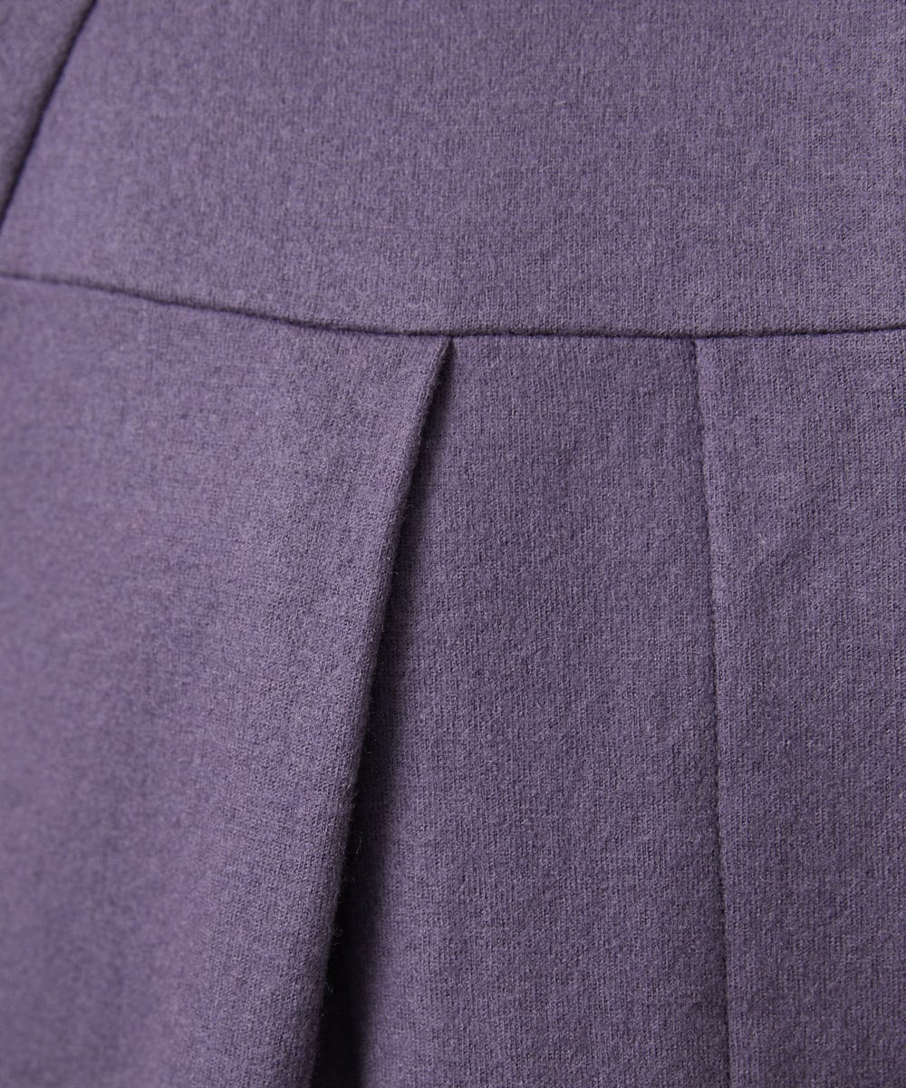 GJTLD50300 Jocomomola(ホコモモラ) 圧縮天竺 ショートジャケット［オケージョン］ パープル