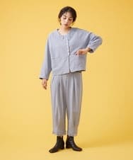 GJTLP71220 Jocomomola(ホコモモラ) encaje レーザーカットライトジャケット アイボリー