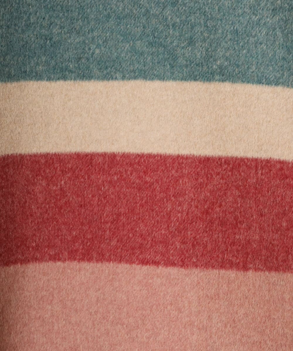 GJUAD33500 Jocomomola(ホコモモラ) 【2WAY】Wフェイスリバーフード付きロングコート ダークグレー