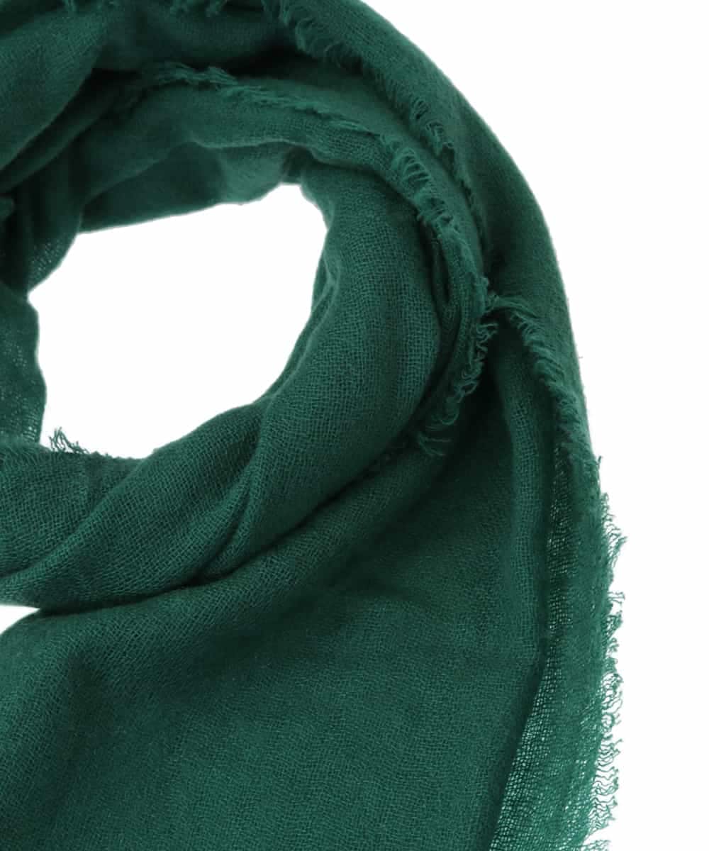 GK3AV06330 Sybilla(シビラ) カシミヤストール グリーン