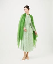 GK3GD01170 Sybilla(シビラ) カシミヤカラーストール グリーン