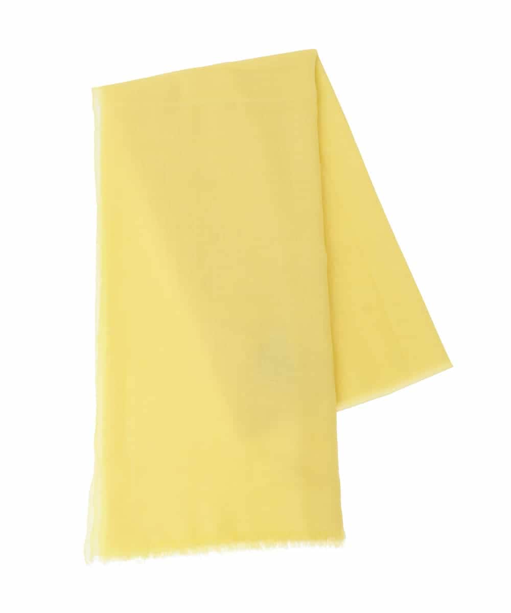 GK3GD01170 Sybilla(シビラ) カシミヤカラーストール イエロー