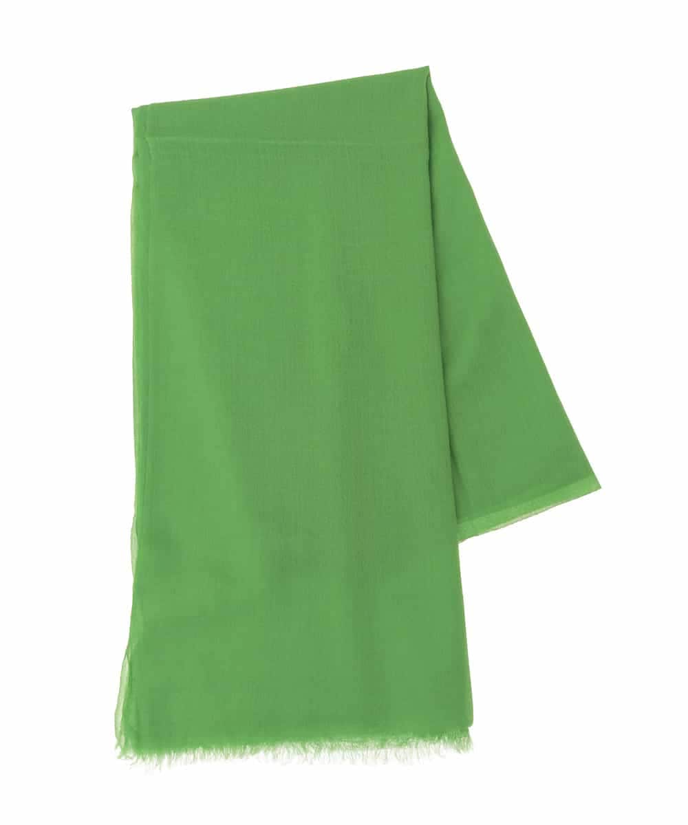 GK3GD01170 Sybilla(シビラ) カシミヤカラーストール グリーン