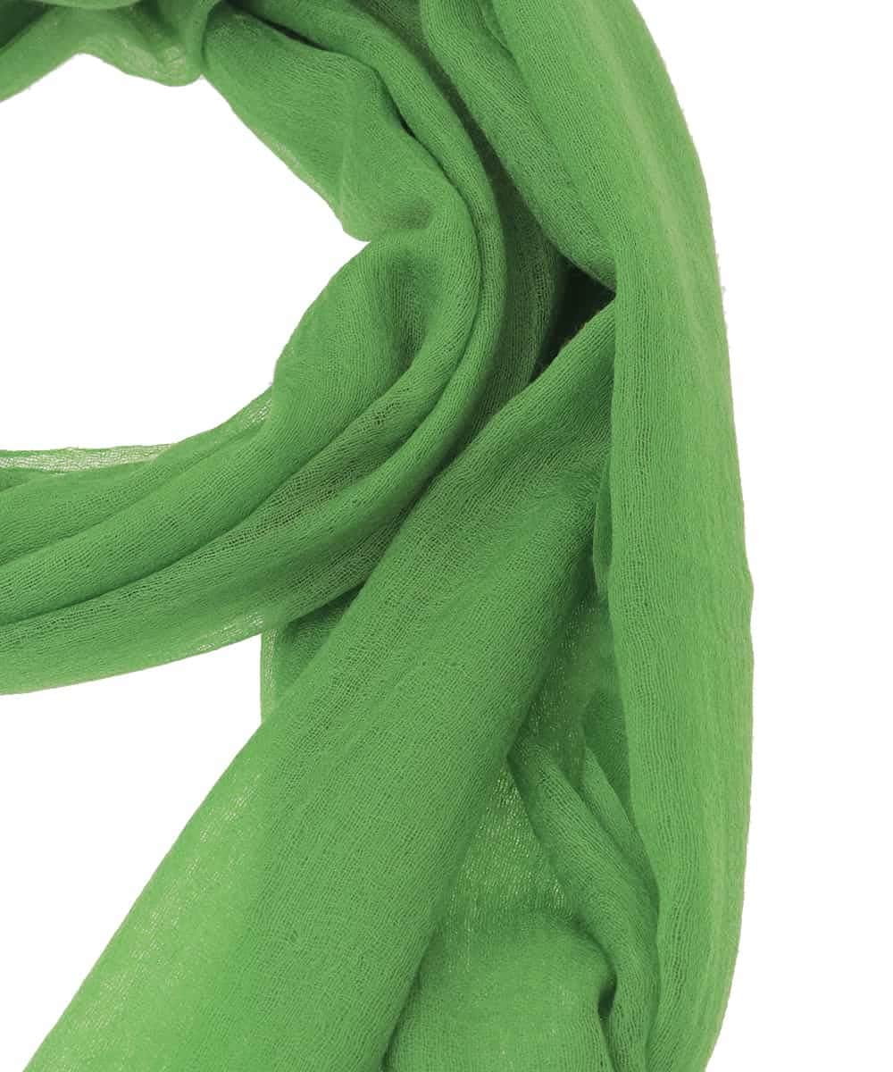 GK3GD01170 Sybilla(シビラ) カシミヤカラーストール グリーン