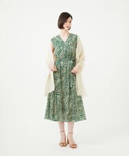 GK3GE30150 Sybilla(シビラ) リネン混カラーストール アイボリー