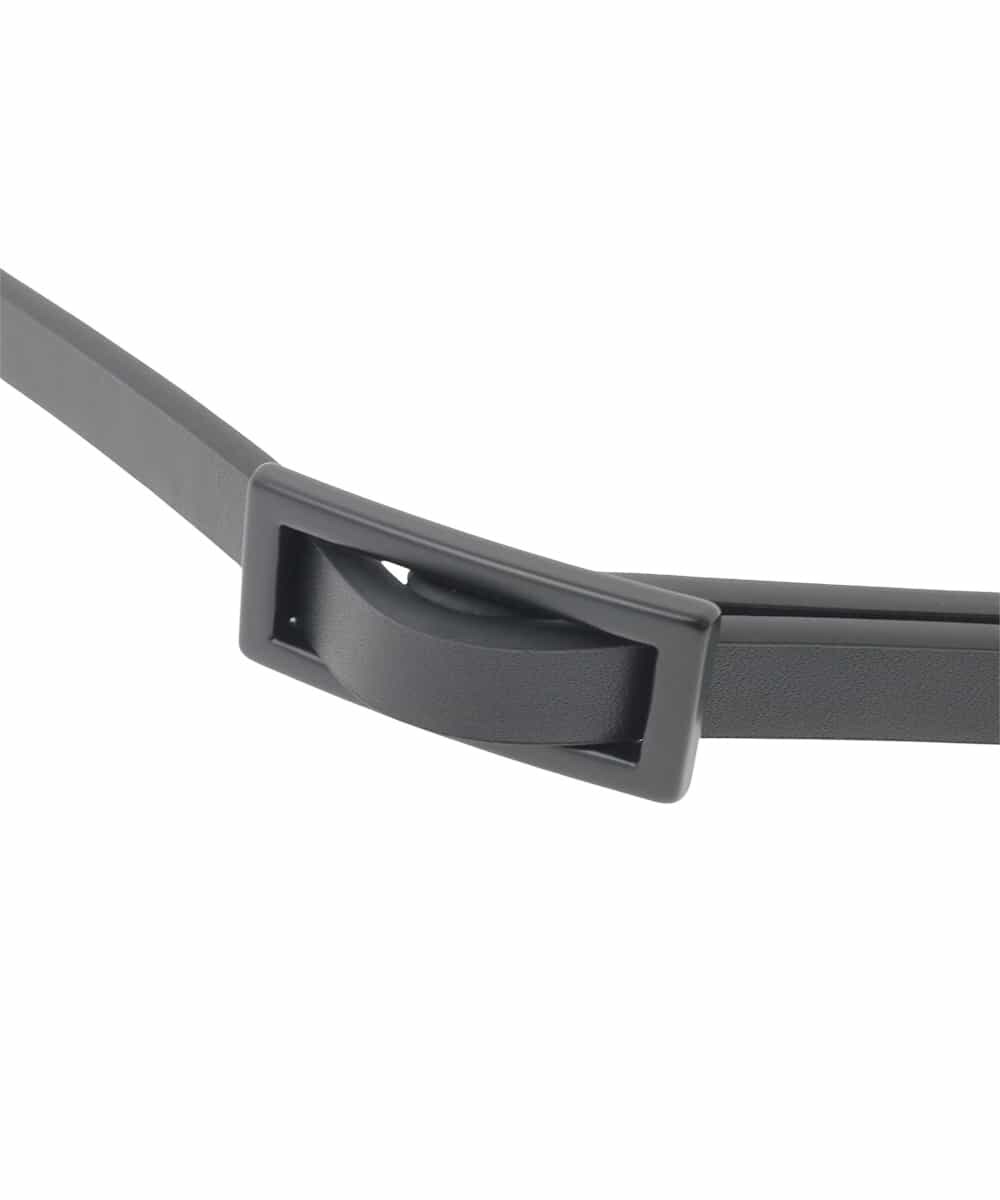 GK4AG01150 Sybilla(シビラ) カウレザースリムベルト ブラック