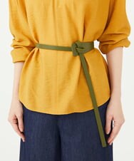GK4AG02170 Sybilla(シビラ) カウレザーサッシュベルト グリーン
