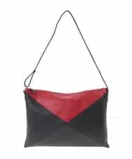 GK5AD01600 Sybilla(シビラ) バイカラーレザーバッグ ブラック