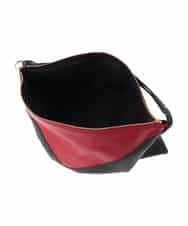 GK5AD01600 Sybilla(シビラ) バイカラーレザーバッグ ブラック