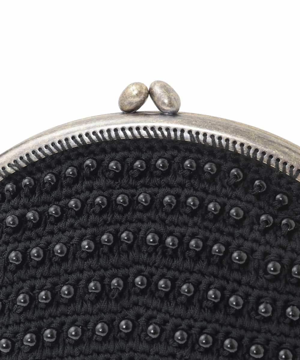 GK5AD02200 Sybilla(シビラ) ニットビーズバッグ ブラック