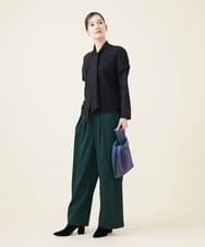 GK5AV02110 Sybilla(シビラ) ストライプニットバッグ パープル