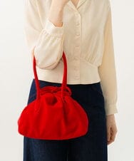 GK5GD01150 Sybilla(シビラ) ナイロン巾着トートバッグ レッド