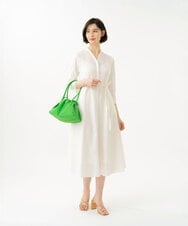 GK5GD01150 Sybilla(シビラ) ナイロン巾着トートバッグ グリーン