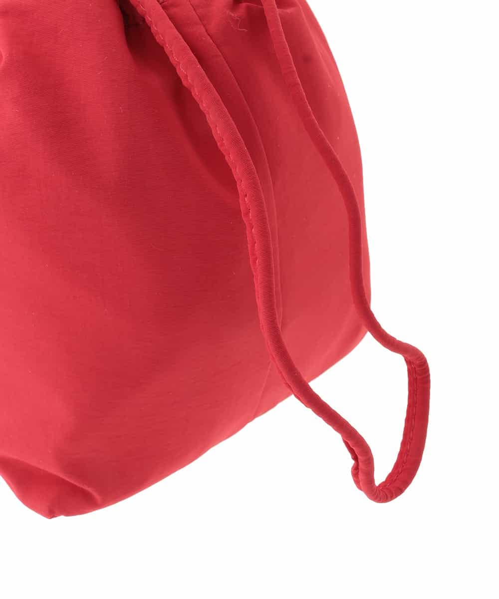 GK5GD01150 Sybilla(シビラ) ナイロン巾着トートバッグ レッド