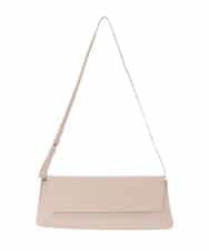 GK5GD02360 Sybilla(シビラ) ワイドスクエアショルダーバッグ アイボリー