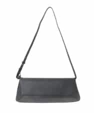 GK5GD02360 Sybilla(シビラ) ワイドスクエアショルダーバッグ ブラック