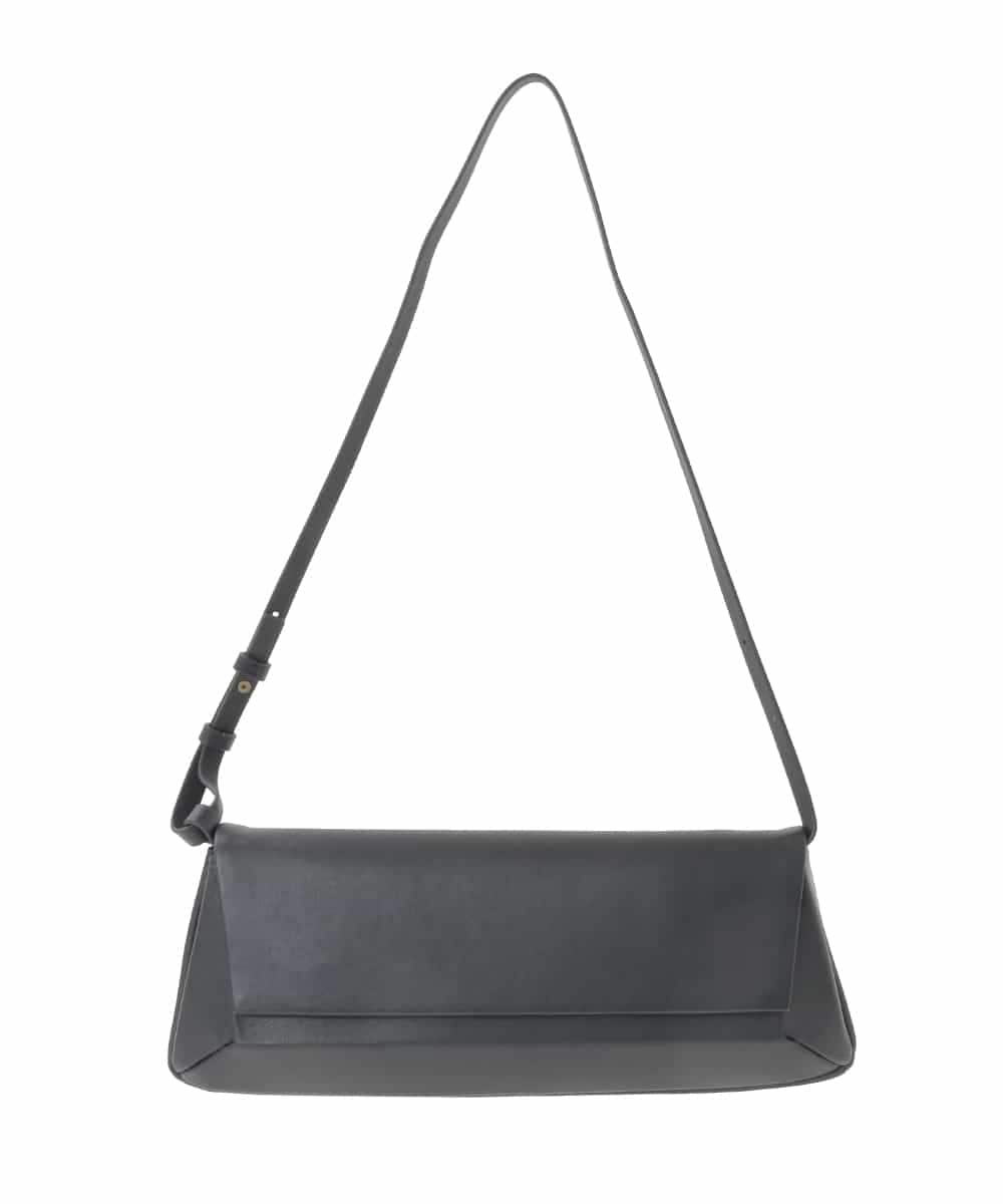 GK5GD02360 Sybilla(シビラ) ワイドスクエアショルダーバッグ ブラック