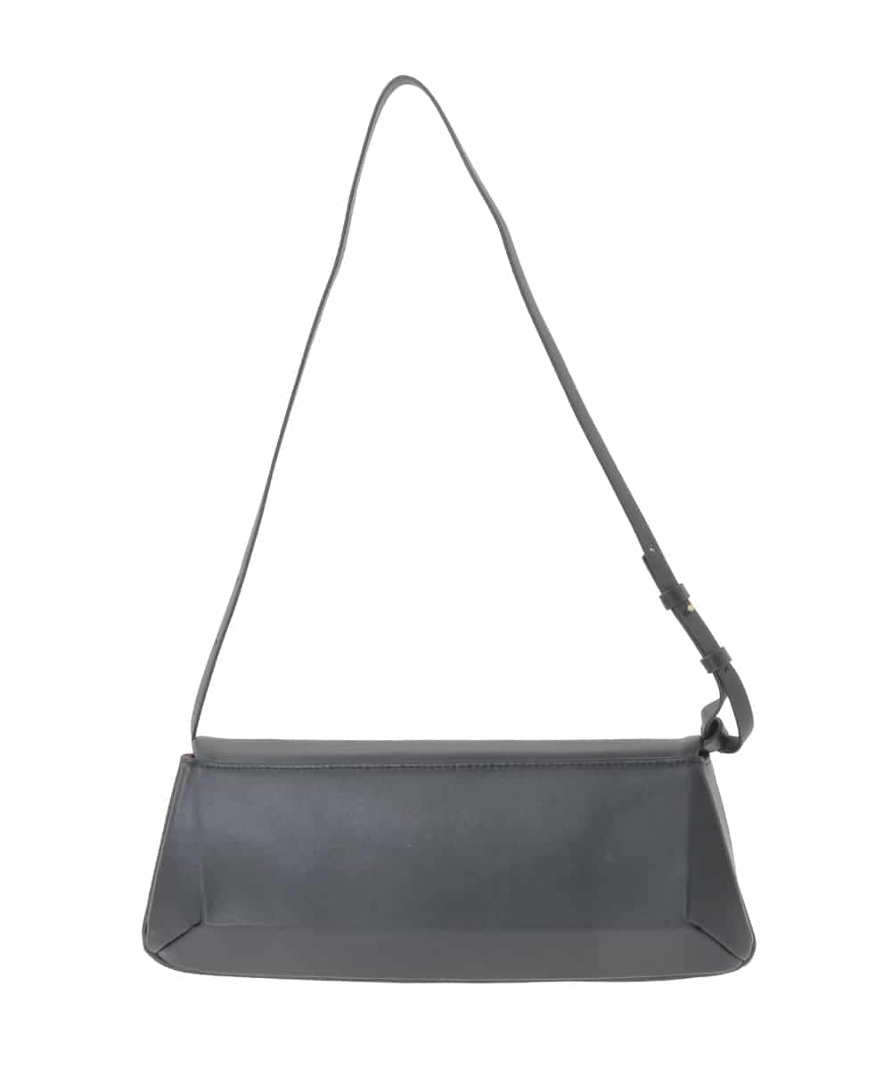 GK5GD02360 Sybilla(シビラ) ワイドスクエアショルダーバッグ ブラック