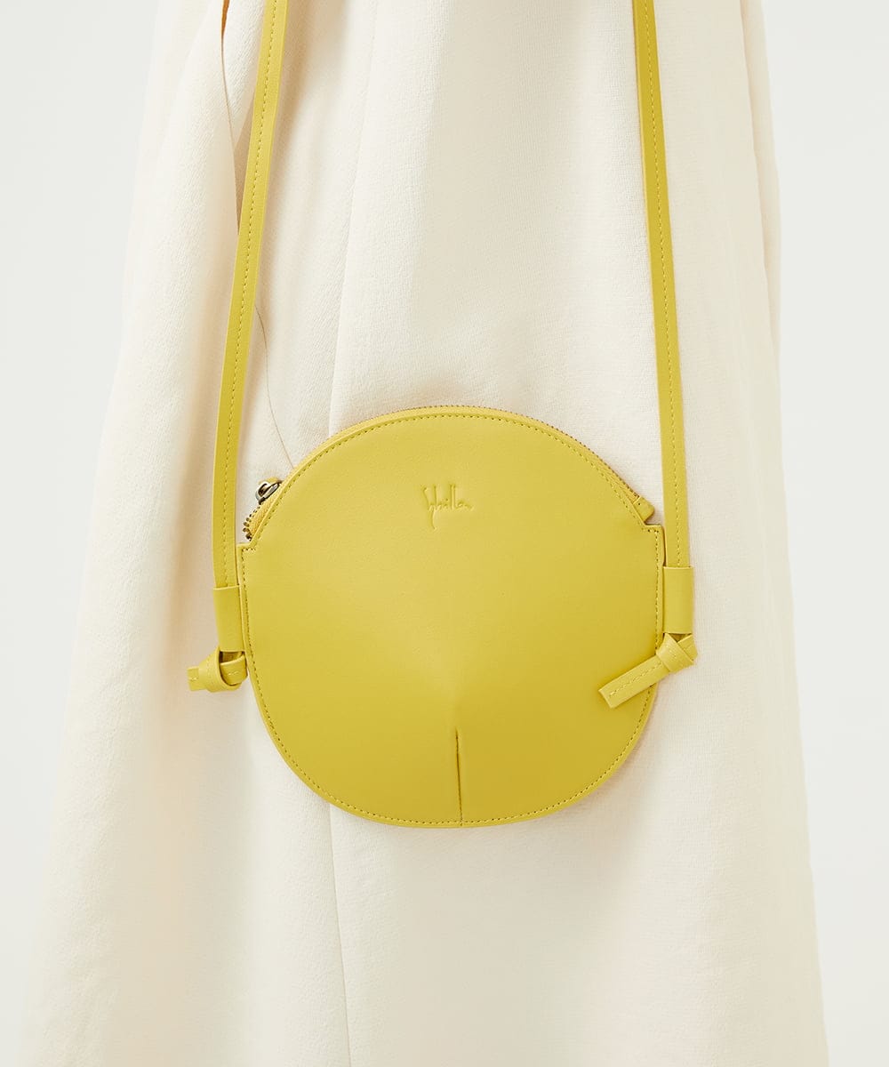 GK5GD03300 Sybilla(シビラ) サークルレザーバッグ イエロー