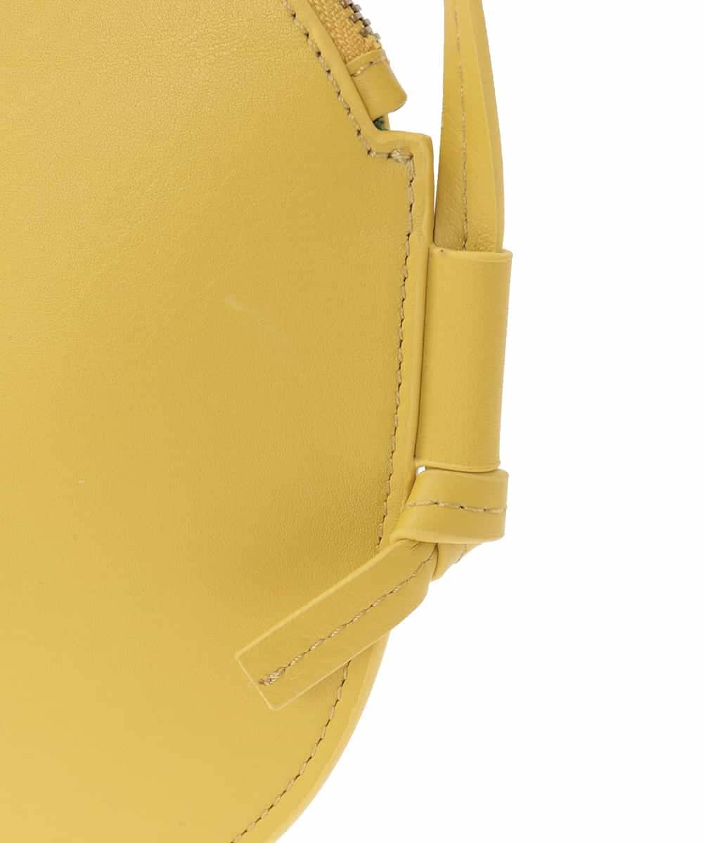GK5GD03300 Sybilla(シビラ) サークルレザーバッグ イエロー