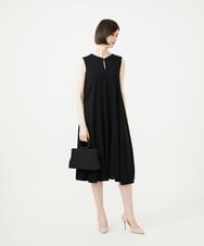GK5GF01450 Sybilla(シビラ) コード刺繍リングハンドルバッグ ブラック