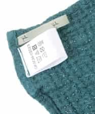 GK9GM02023 Sybilla(シビラ) 【at home sybilla】ワッフルクロス　スモール グリーンブルー