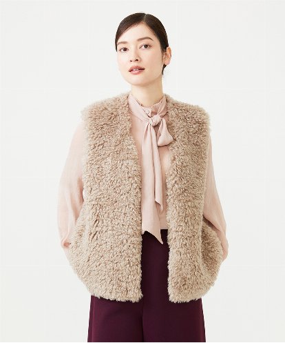 GKJAG01330 Sybilla フェイクファージレ