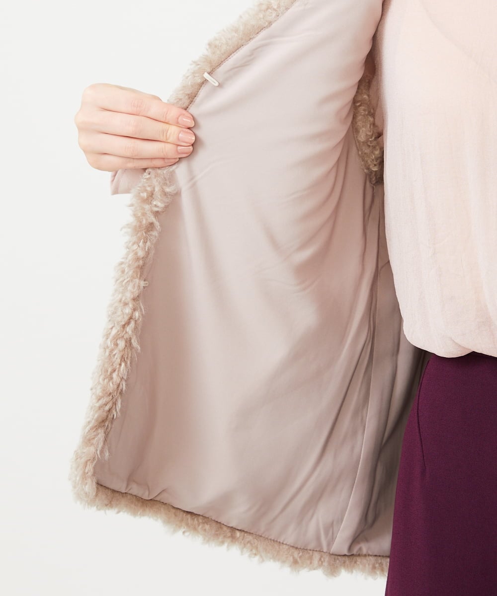 GKJAG01330 Sybilla(シビラ) フェイクファージレ グレージュ
